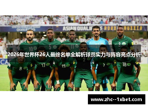 2026年世界杯26人最终名单全解析球员实力与阵容亮点分析
